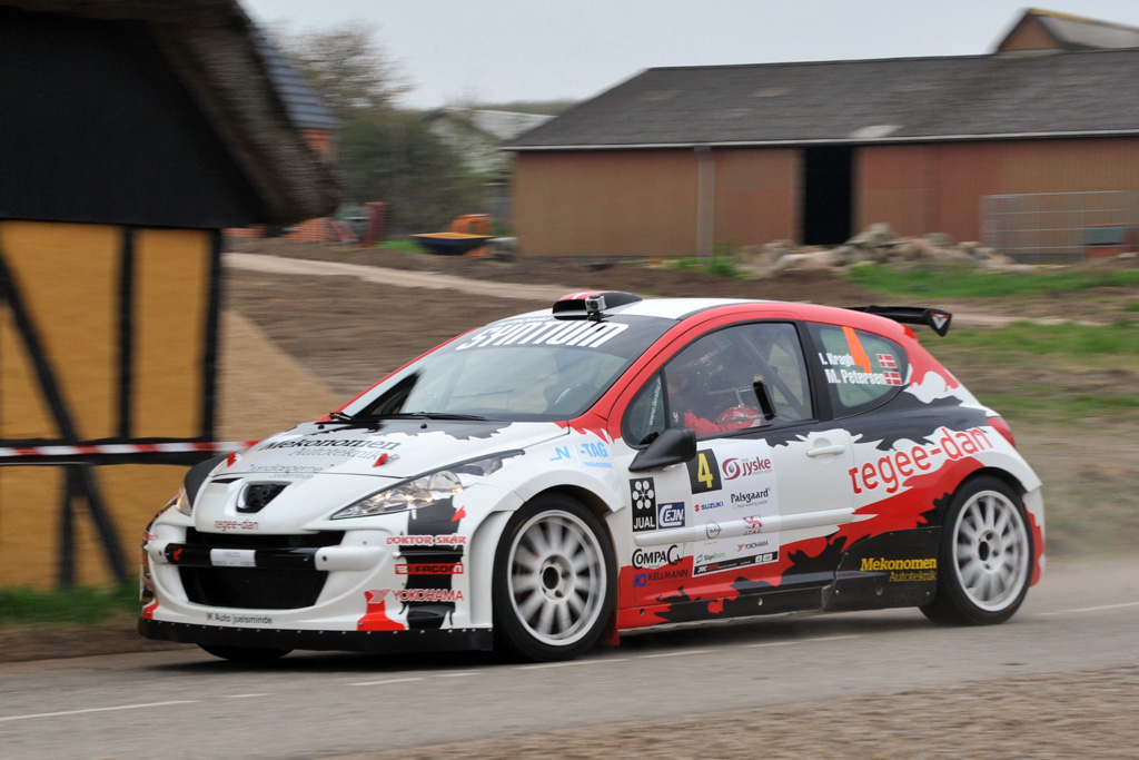 Ib Kragh er blandt favoritterne til at vinde RMB Danmark Rallysprintet i Horsens pinselørdag.
